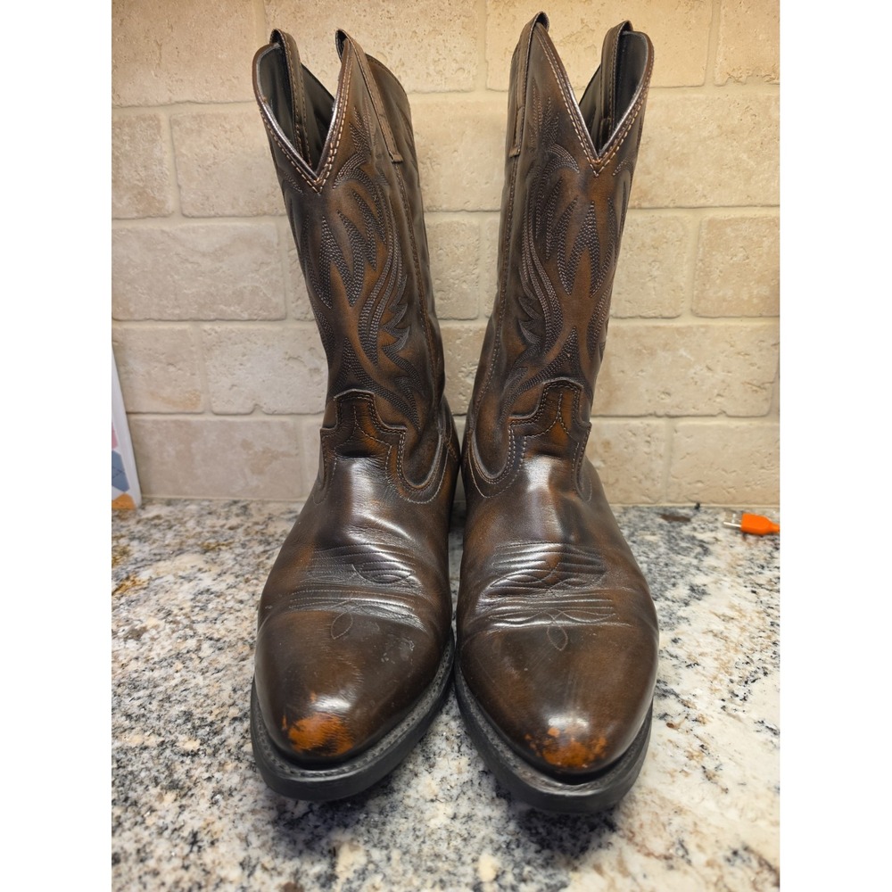 Laredo Brown Cowboy Boots 12D Mens